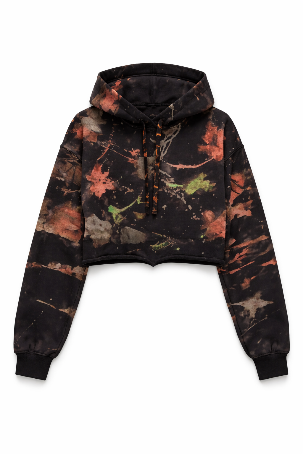 Paint the Town Crop Hoodie