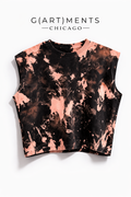 “Heat” Crop Sleeveless Shirt